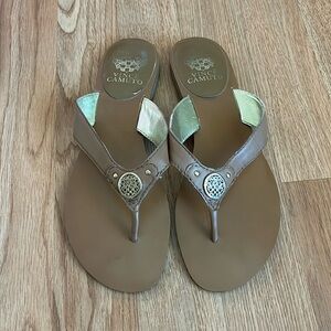 Vince Camuto Leather Flip-flop Sandal